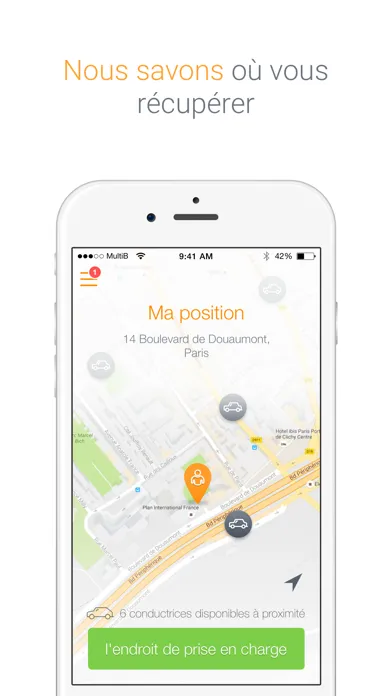 Screenshot di femme au volant