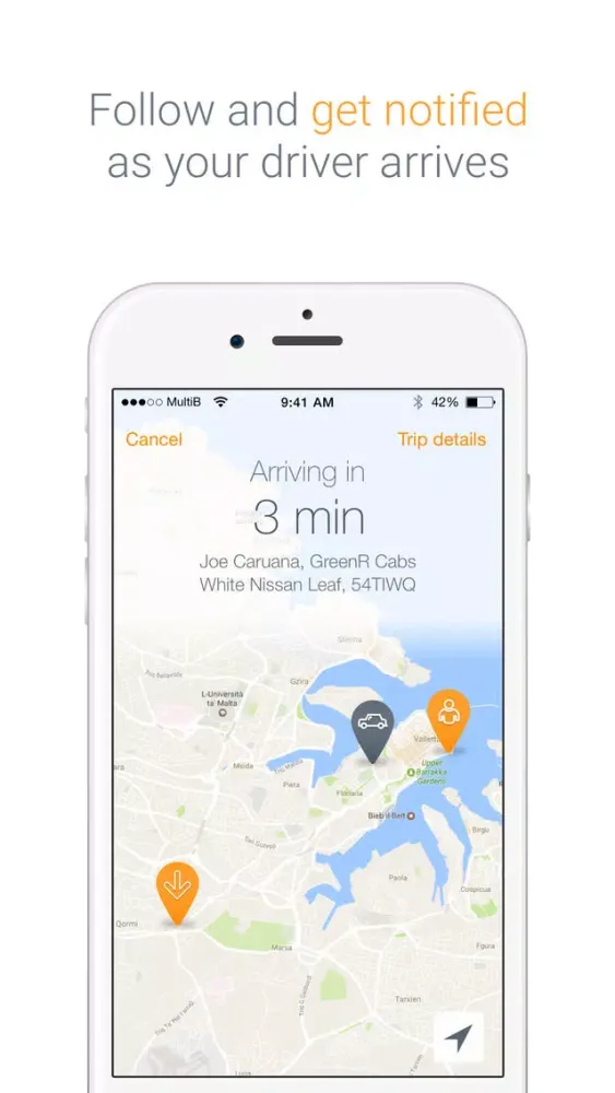 Greenr Cabs Malta स्क्रीनशॉट