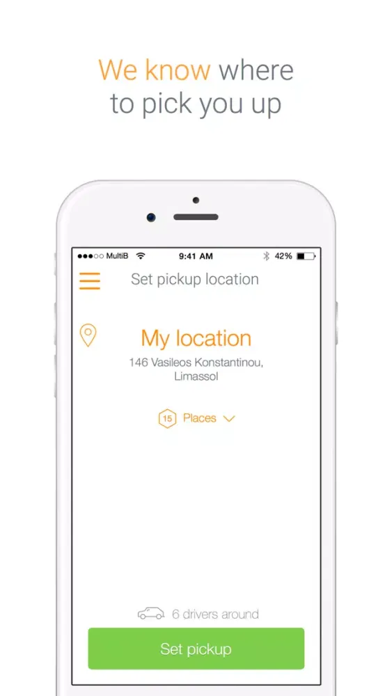 nTAXI Cyprus Taxi سکرین شاٹس