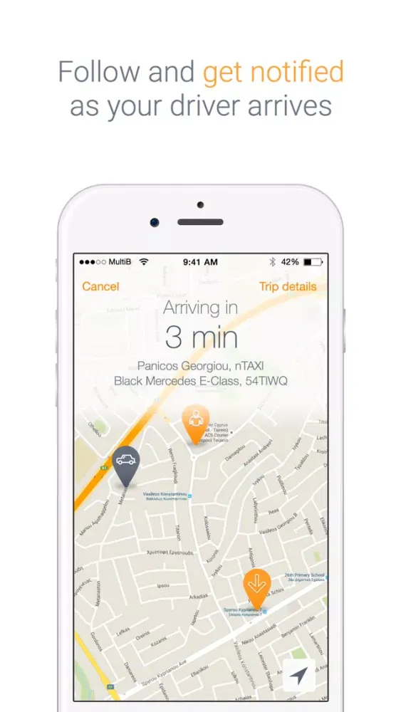 nTAXI Cyprus Taxi سکرین شاٹس