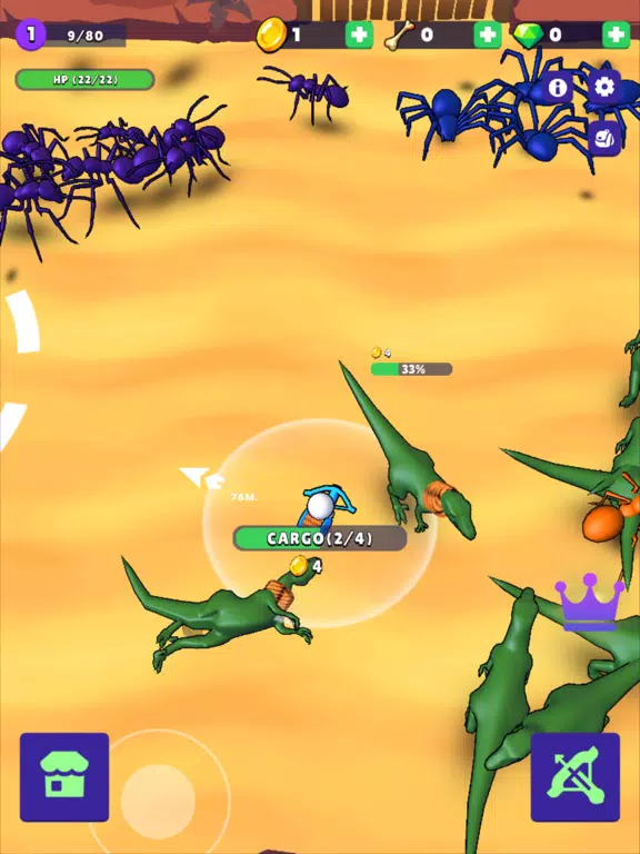 Tangkapan skrin Lasso Hunter iPad 