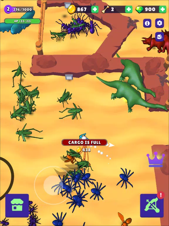 Tangkapan skrin Lasso Hunter iPad 