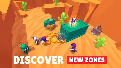 Stickmans of Wars: RPG Shooter应用截图