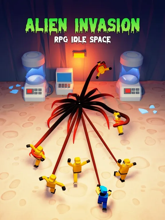 Tangkapan skrin Alien Invasion: RPG Idle Space iPad 