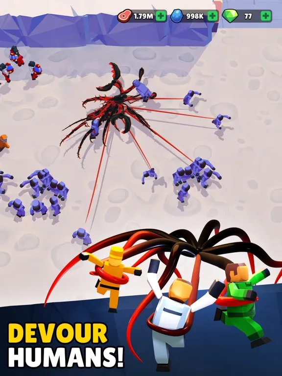 Tangkapan skrin Alien Invasion: RPG Idle Space iPad 