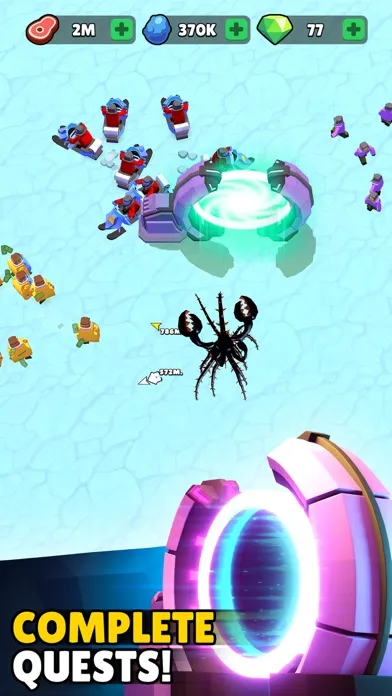 Tangkapan skrin Alien Invasion: RPG Idle Space