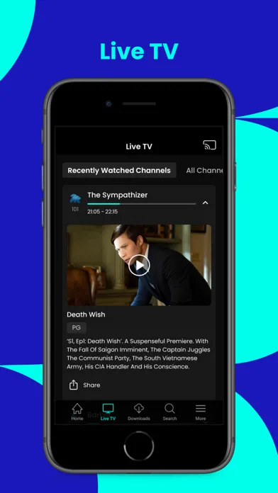 Скриншоты DStv Stream
