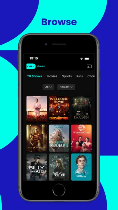 Скриншоты DStv Stream