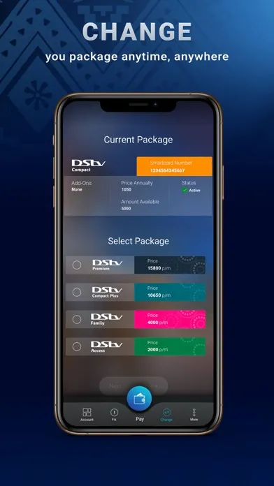 MyDStv Africa سکرین شاٹس