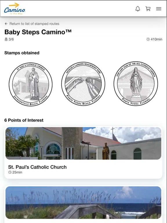 Скриншоты Camino Is The Way iPad 