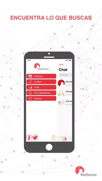 Скриншоты Red Senior - TokApp