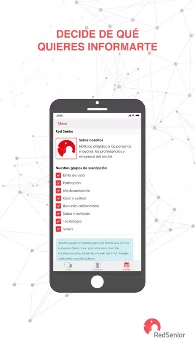 Скриншоты Red Senior - TokApp