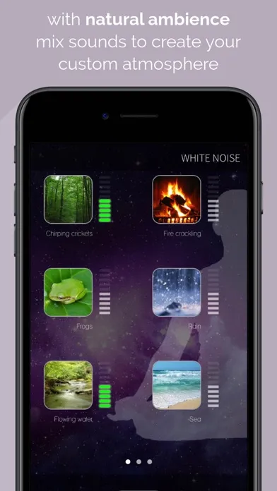 White Noise Meditate & Sleep 스크린샷