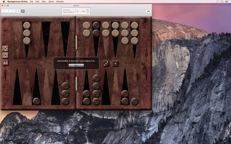 Backgammon Online 스크린샷