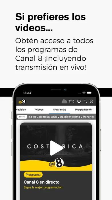 Telediario Costa Rica Ekran Görüntüleri