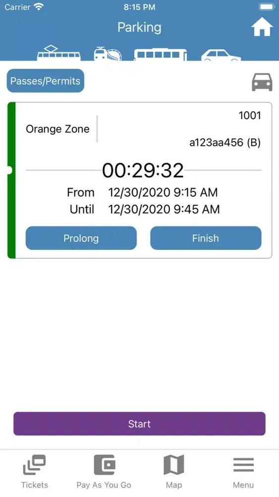Kontron MTS E-ticket Screenshots
