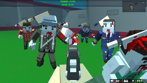 Blocky Gun Warfare Zombie-screenshot-2