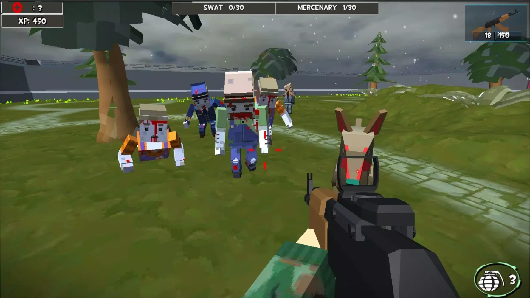 Combat Pixel Zombie Survival स्क्रीनशॉट