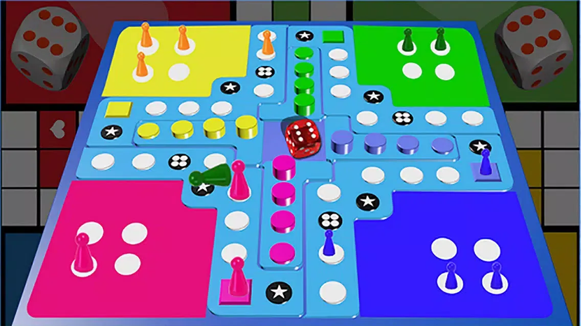 Tangkapan layar Multiplayer Online Ludo game 3d