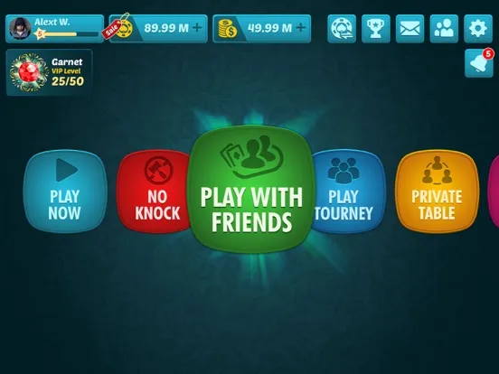 Capturas de pantalla de Tonk Online - Rummy Card Game! iPad 