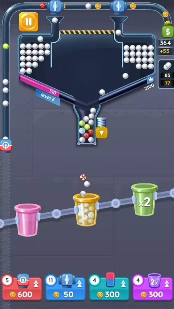 Tangkapan layar Ball Drop: Idle Ball Machine