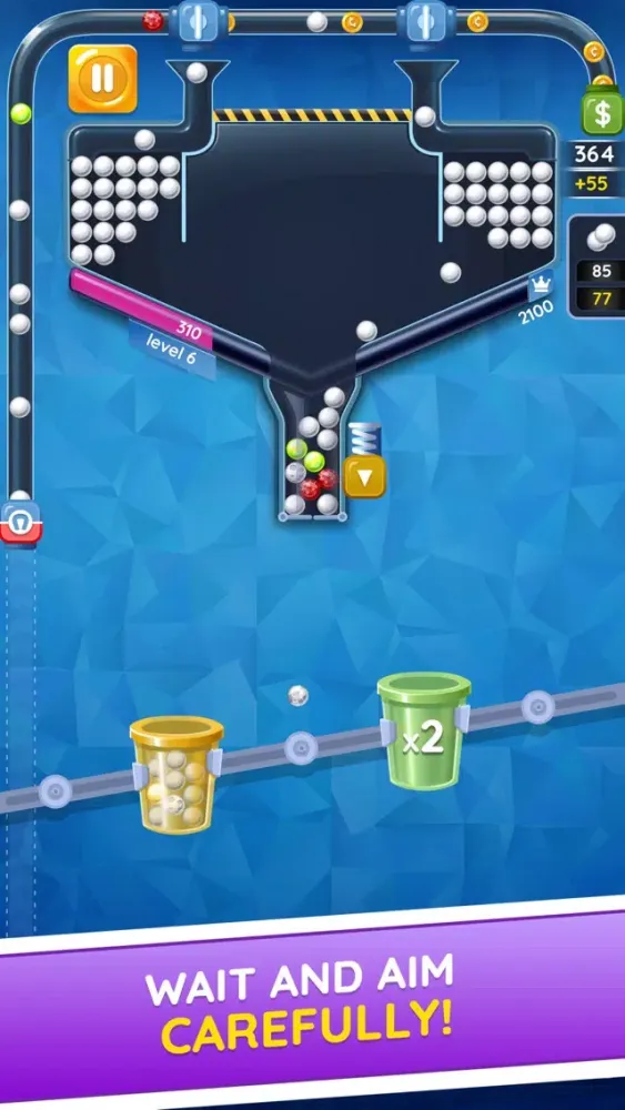 Tangkapan layar Ball Drop: Idle Ball Machine