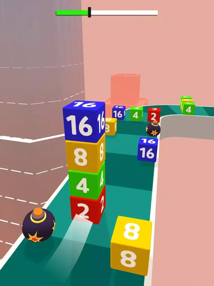Screenshot di Merge Road Cube 2048 iPad 