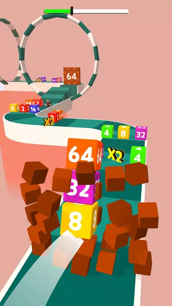 Screenshot di Merge Road Cube 2048