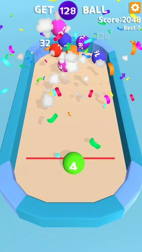 Merge Balls 3D. Screenshots