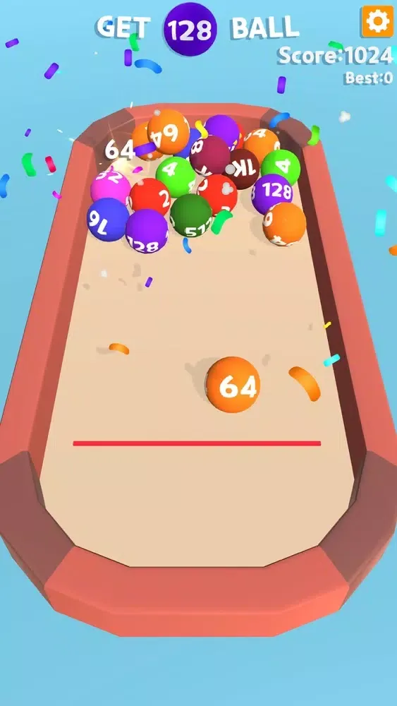Merge Balls 3D. Screenshots