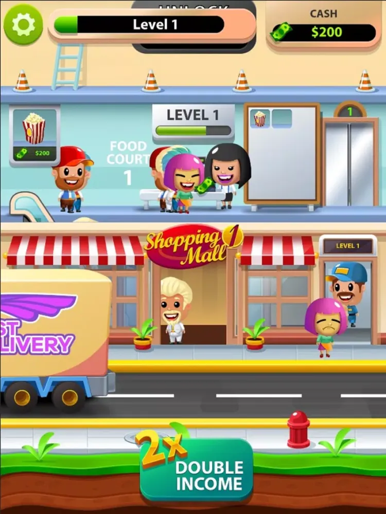 Shopping Mall Idle iPad 應用截圖