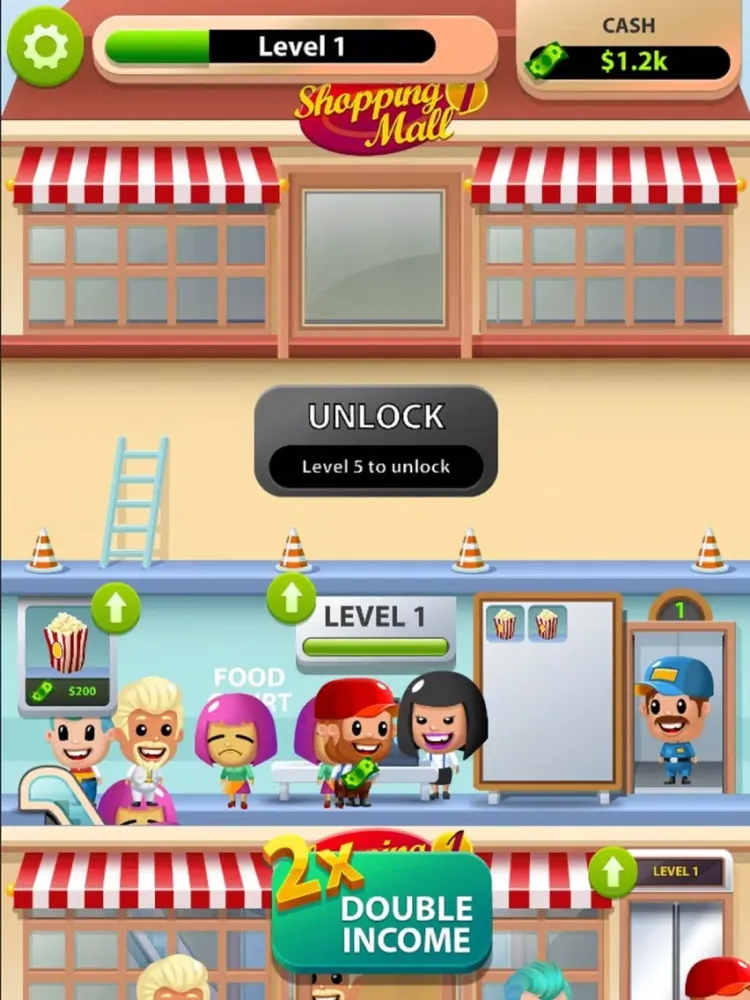 Shopping Mall Idle iPad 應用截圖