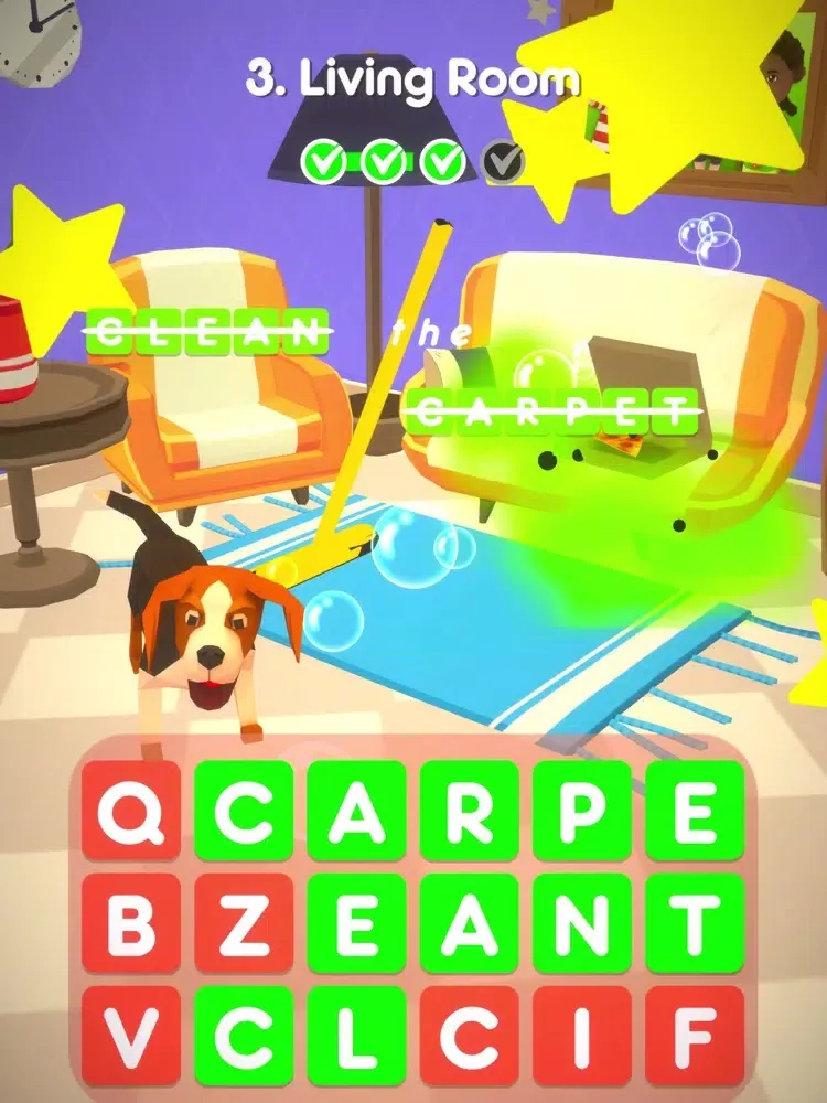 Words Master 3D iPad 应用截图