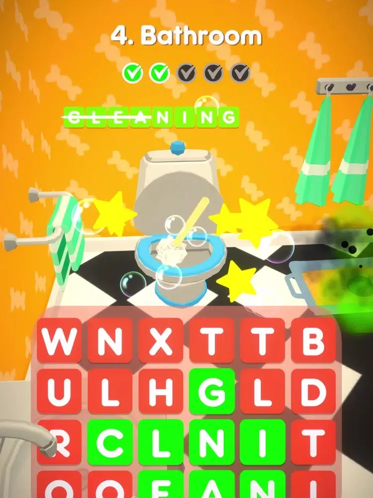 Words Master 3D iPad 应用截图