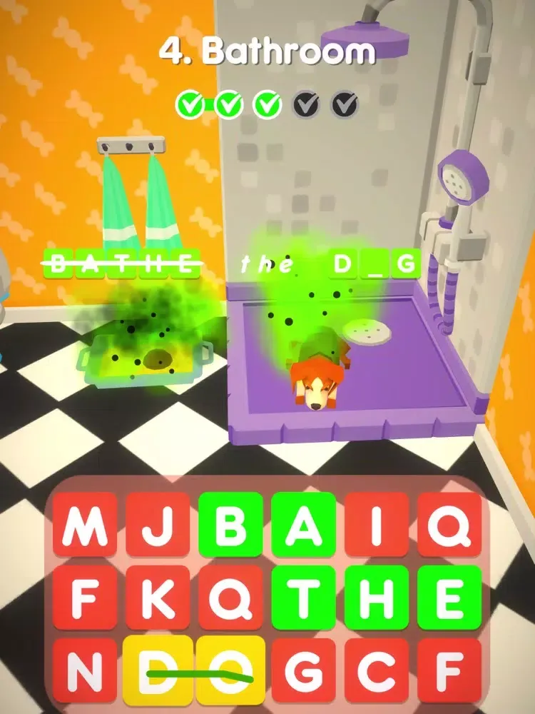 Words Master 3D iPad 应用截图