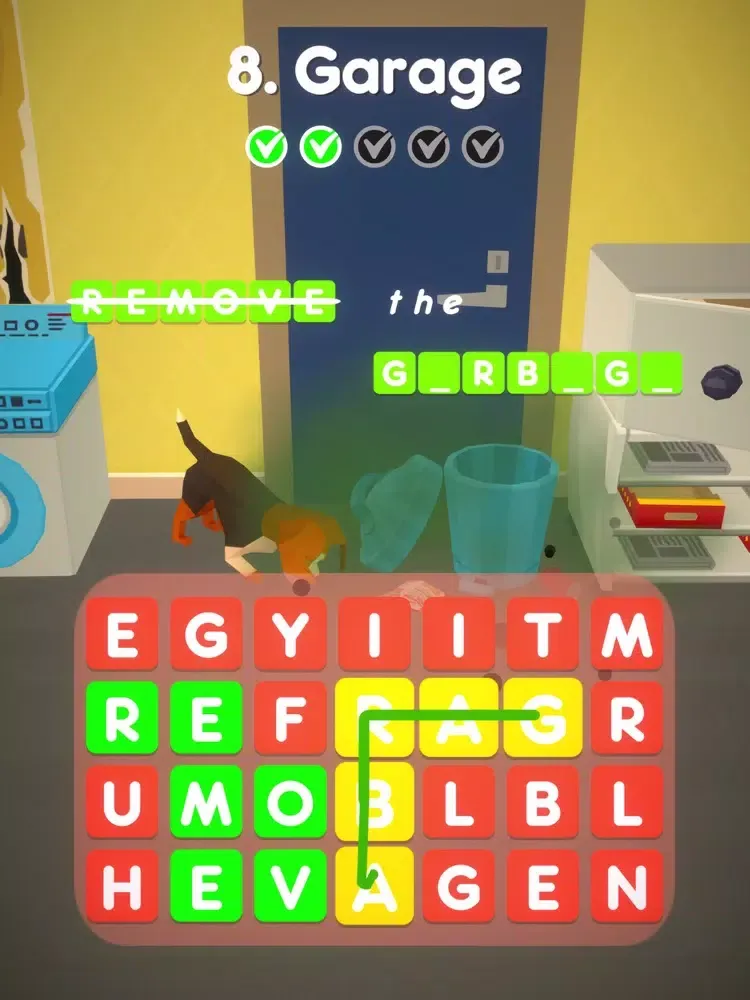 Words Master 3D iPad 应用截图