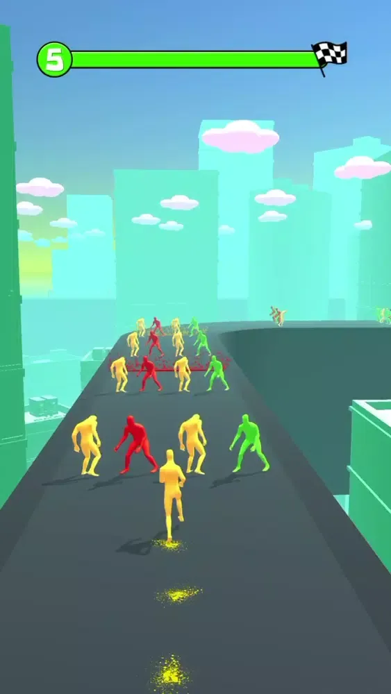 Captures d'écran de Color Runners 3D