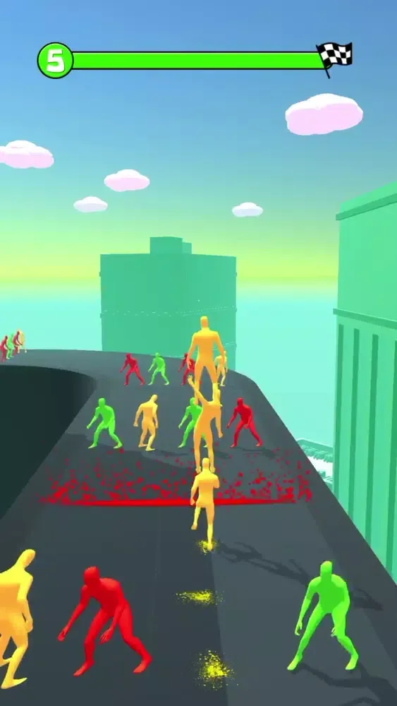 Captures d'écran de Color Runners 3D