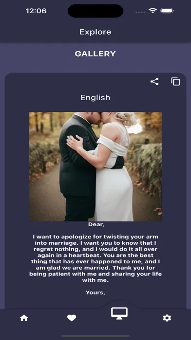Tangkapan layar AI morning message generator