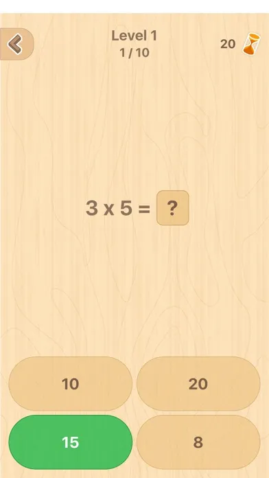 Zrzuty ekranu Multiplication table (Math)