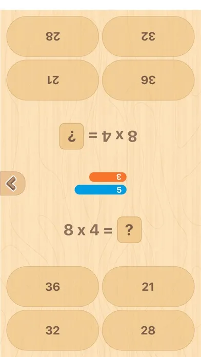 Zrzuty ekranu Multiplication table (Math)