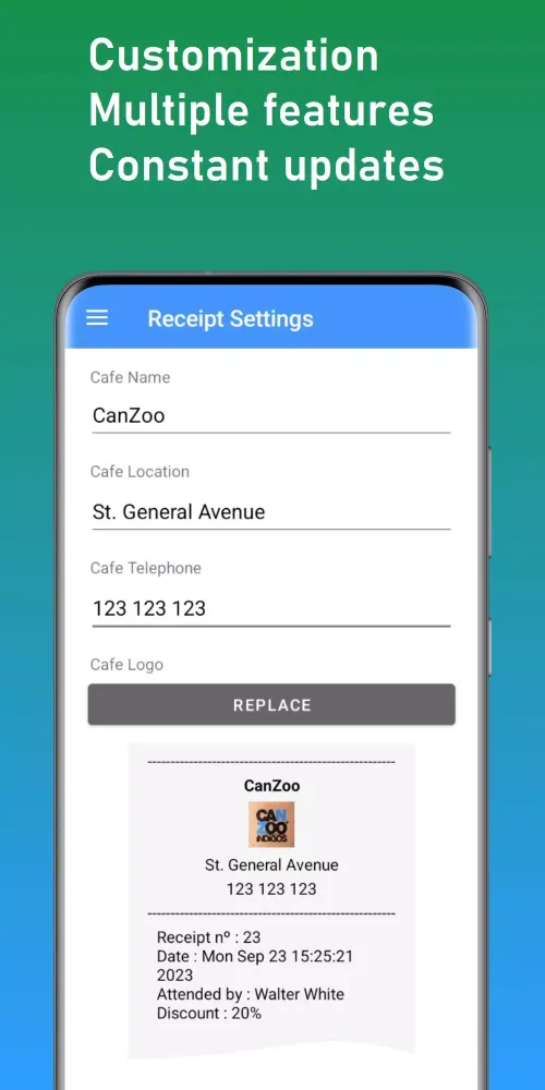 تصاویر Cafe-POS