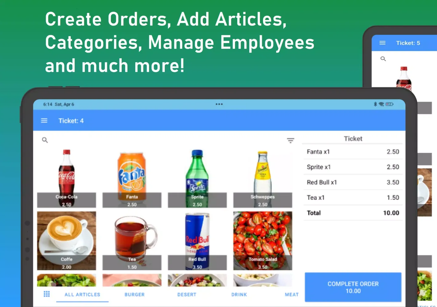 تصاویر Cafe-POS