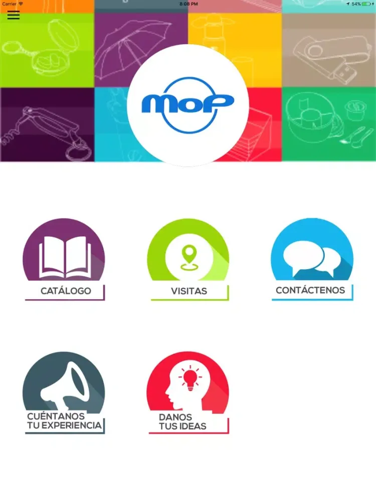 Zrzuty ekranu MOP - Multiopciones Promocionales iPad 