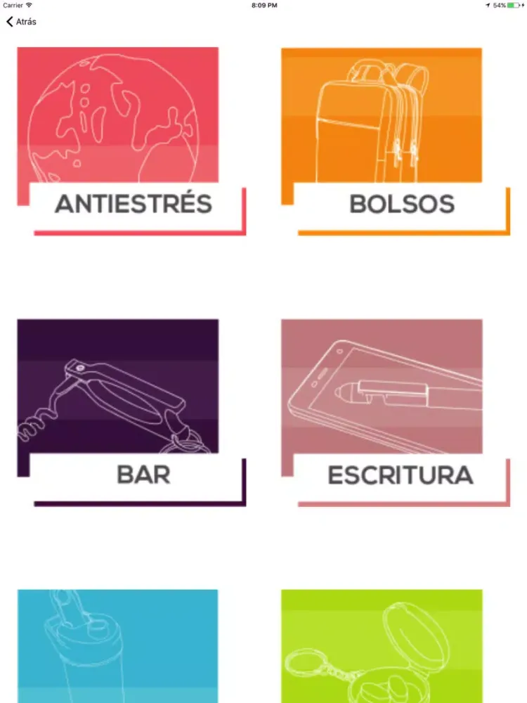 Zrzuty ekranu MOP - Multiopciones Promocionales iPad 
