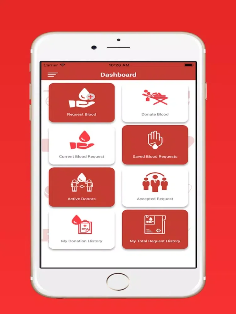 Captures d'écran de Blood Donor Pro iPad 