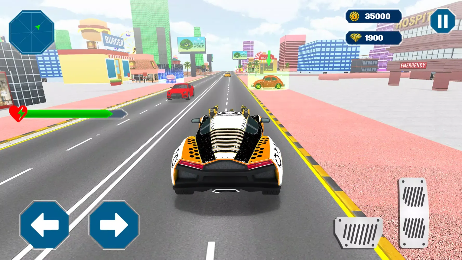 Capturas de tela do Spider Robot Hero Car Games