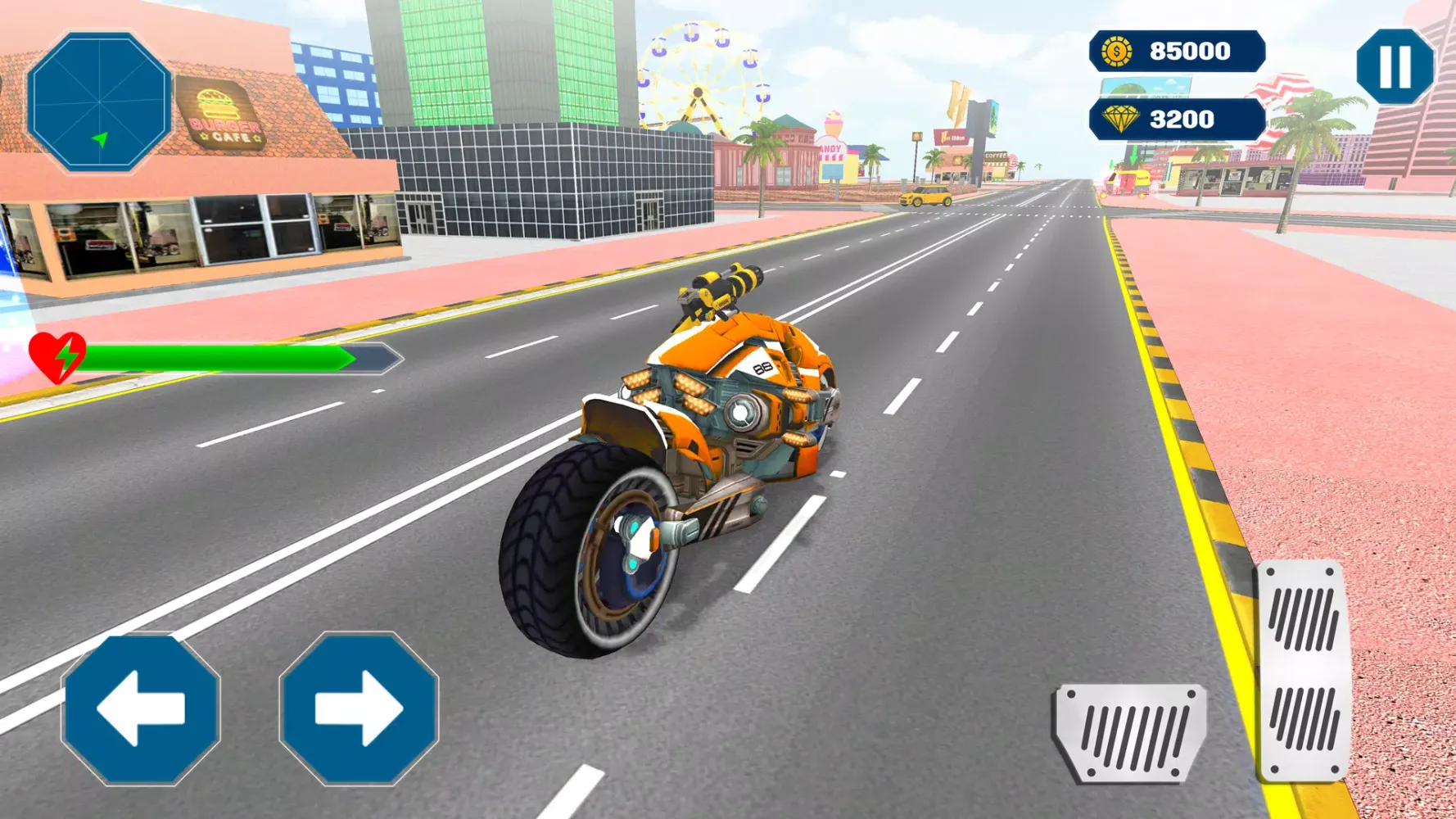 Capturas de tela do Spider Robot Hero Car Games