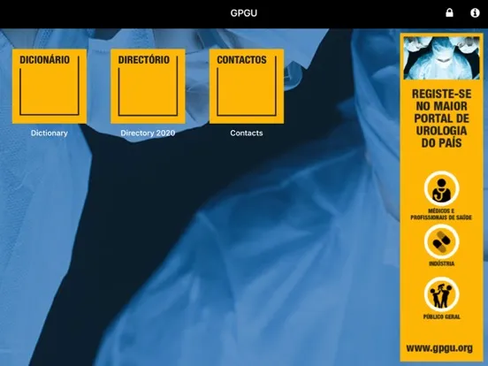 Tangkapan layar GPGU iPad 