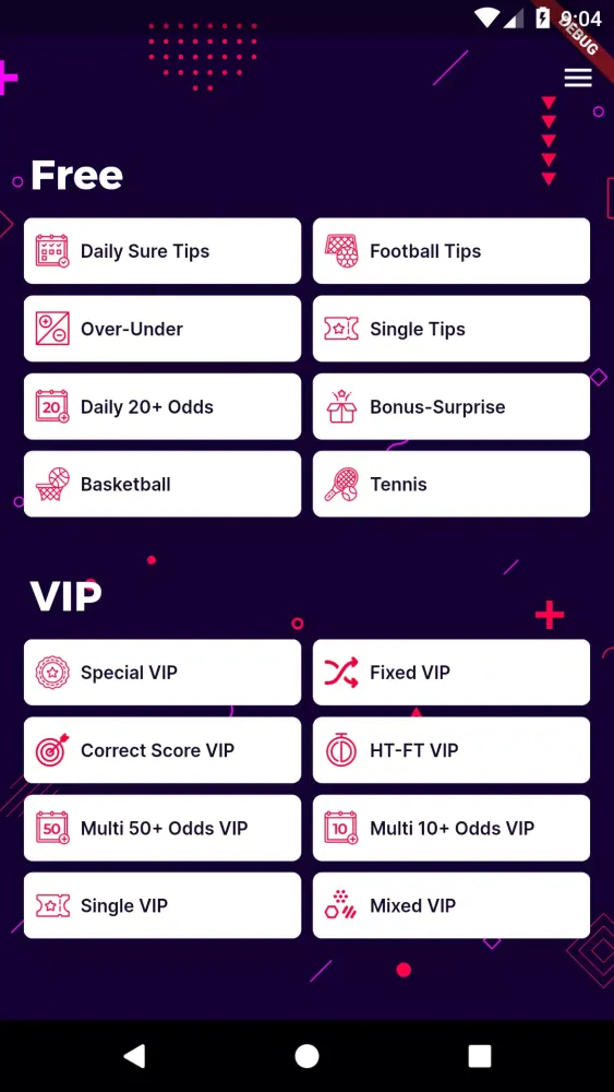 Multi Betting Tips Screenshots